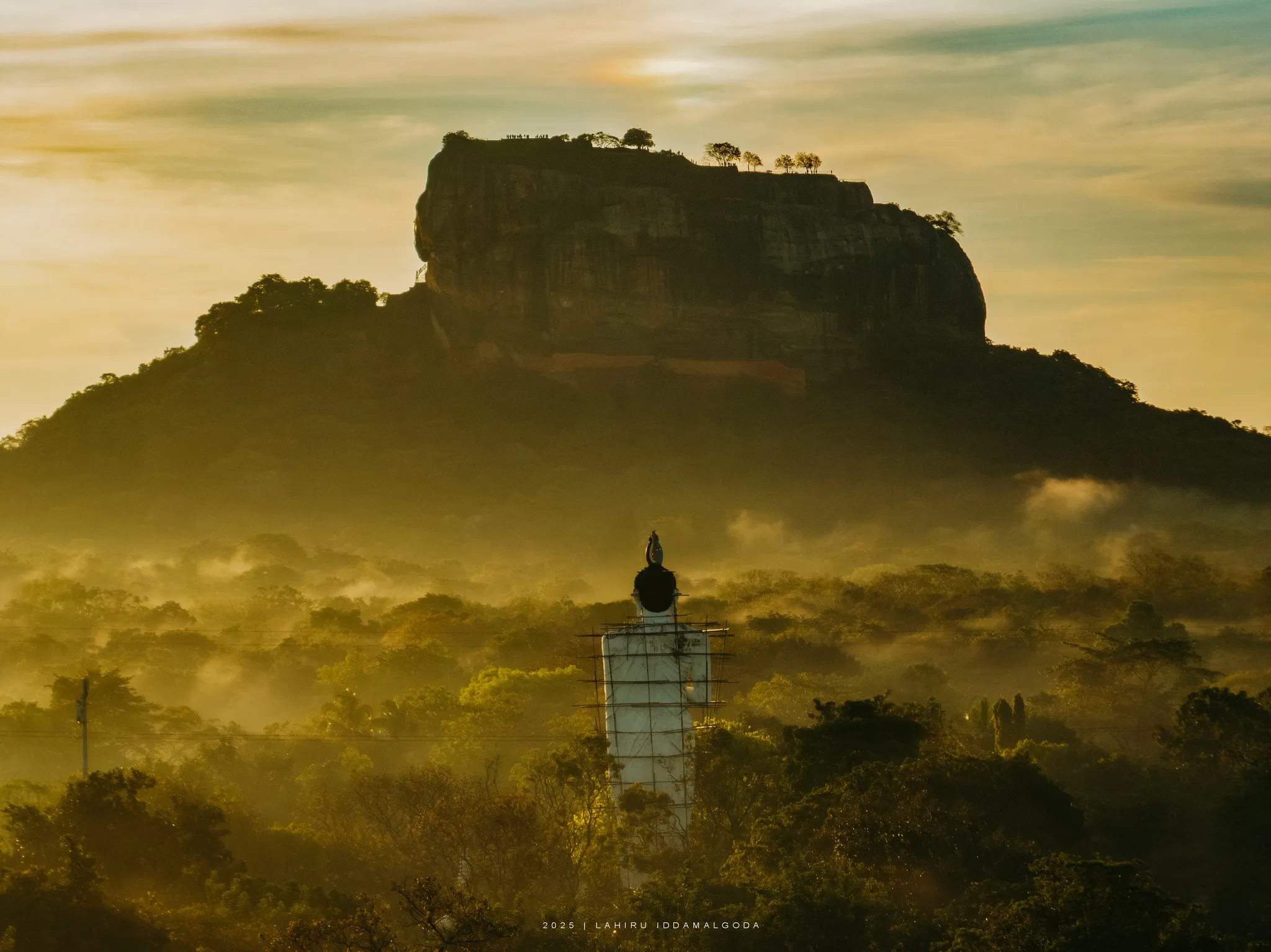 Sigiriya at sunrise