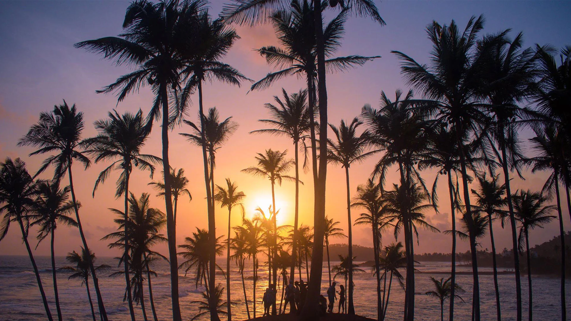 Mirissa Beach sunset