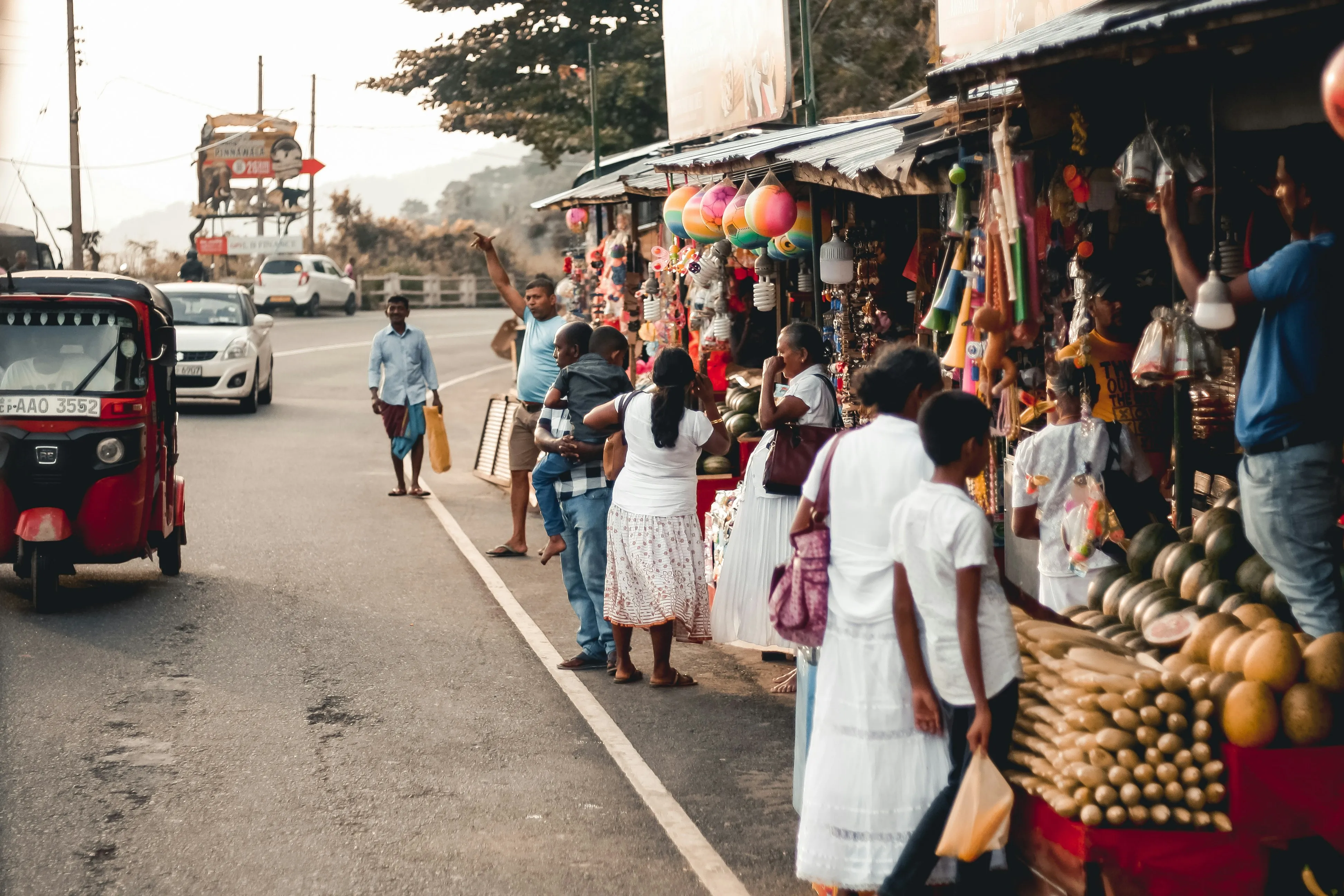 Sri Lanka roadside shops