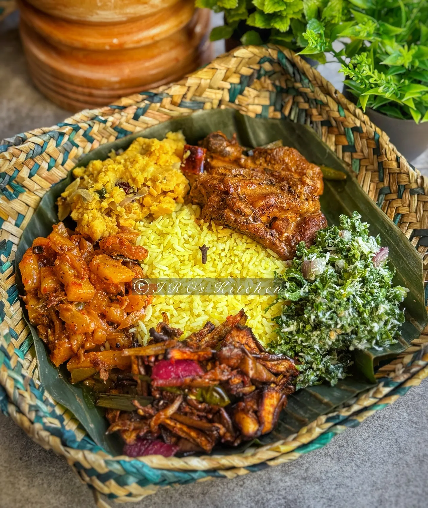 Sri Lankan Rice and Curry