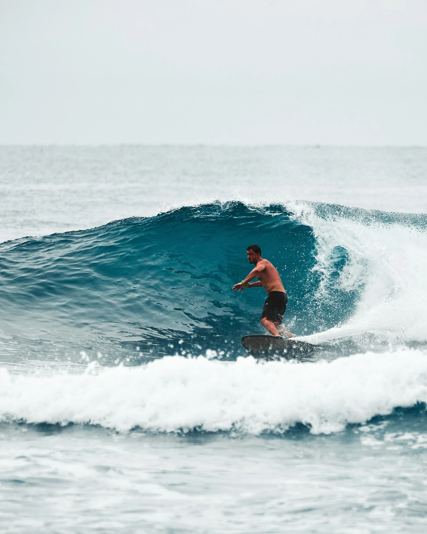Surfing in Mirissa