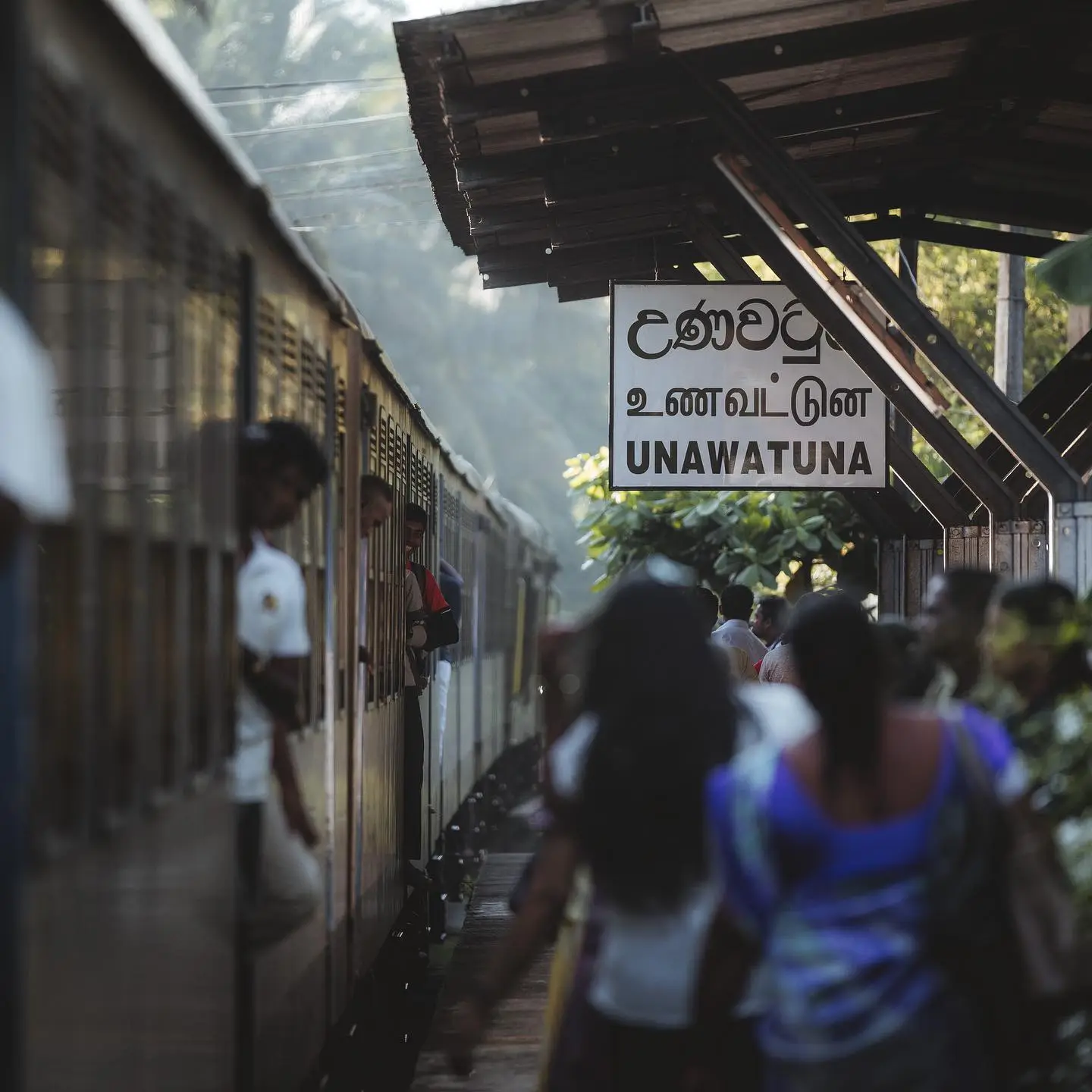 Traveling by Train in Sri Lanka